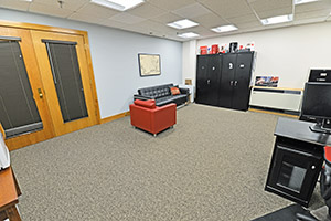 Fountain Square, Suite 236 C, offers a spacious open floor plan with carpeted flooring, LED lighting, and has two exits.