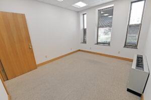 Fountain Square, Suite 213, private office number 2, overlooks the downtown
