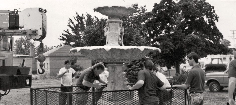Relocating the Preserved Fountain