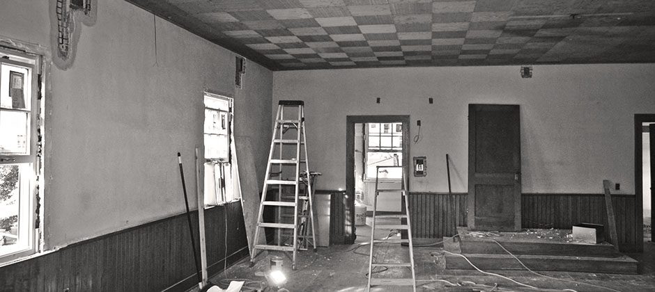 During Renovation